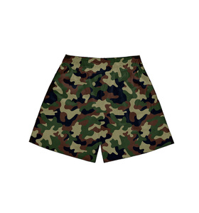 Pantalones Cortos de Algodón para Hombre, Estilo Urbano, Transpirables, de Secado Rápido, Cintura Media, Cierre Elástico, Diseño Liso, 100% Poliéster - Product Image 3