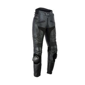 Pantalones de moto de cuero de vaca de carreras para hombres y mujeres de nuevo estilo personalizados transpirables y a prueba de viento para jinetes y niños - Product Image 3