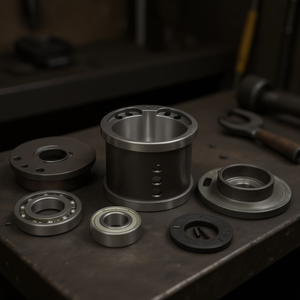 อุปกรณ์เสริมและอะไหล่เครื่องมือลม Hazet ชุดกระบอกสูบสำหรับประแจลม - Product Image 3