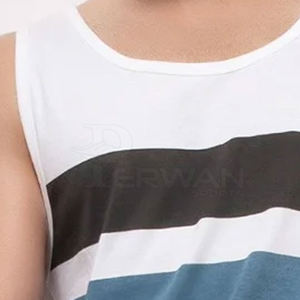 Venta al por mayor Color sólido Hombres Tank Top Ropa deportiva Personalizada Hombres Tank Top Fitness Hombres Tank Top - Product Image 4