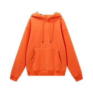 Sweat à capuche personnalisable en coton 500 g/m² Broderie surdimensionnée avec logo Sweat à capuche doublé d'hiver avec impression vierge - Product Image 5