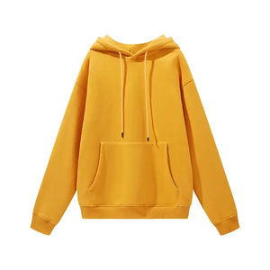 Sweat à capuche unisexe élégant pour l'hiver, nouveau design personnalisé, lourd, en sherpa, chaud, avec poche brodée, col à capuche, coupe ample, pour homme - Product Image 2