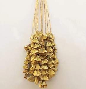 Guirnalda de flores de Gota de moda india, decoración de eventos de boda, tamaño personalizable, fondos de cuerda de tela de estilo romántico para bodas - Product Image 5