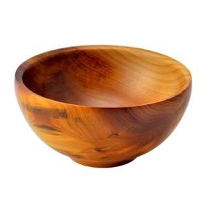 Bol de service en bois imprimé à la main de couleur vert antique, nouveau design, écologique, exportateur en gros, utilisation pour salades et fruits - Product Image 1