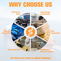 Agente de envío de alta calidad de FriendShip Alibaba China a EE. UU./Canadá/Reino Unido/Servicio de logística australiano Ddp Ddu Freight Forwarders