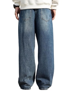 Mens Slim Fit Stretchable Blue Denim Jeans Durable Cotton Fabric Casual Wear Pants For Men Stylish Fashion Trousers - Product Image 5