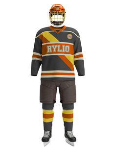 Uniforme de hockey sobre hielo al por mayor para hombres, conjunto de Jersey y pantalones con logotipo de equipo personalizado, tela de alta calidad diseñada para entrenamiento de equipos de adultos - Product Image 1