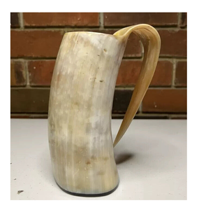 Taza de Cuerno de Búfalo Ecológica, Bolsa de Polipropileno para Ropa, Regalos, Taza de Cuerno para Beber, Taza de Café, Gran Venta - Product Image 1