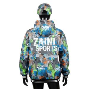 Premium <b>Women</b> <b>Windbreaker</b> Jacket GSM Durable Polyester Fabric Multi Color Print Panels CustomLogo Heat Transfer Jacket For <b>Women</b> - Product Image 2