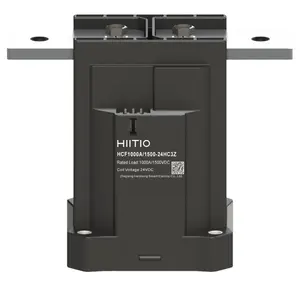 Керамический герметизирующий высоковольтный контактор постоянного тока HIITIO, 1000 А, двойная конструкция катушки с экономайзером, нагрузка 1000 В/1500 В