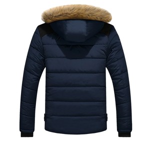Veste matelassée d'hiver élégante pour homme, col montant, écologique, réversible, imperméable, coupe-vent, veste d'extérieur - Product Image 2