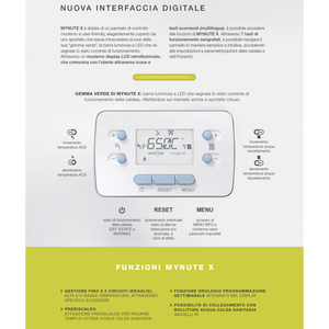 Caldaia a Condensazione Beretta Mynute X 25C per Sistema HVAC Domestico a Metano - Product Image 4