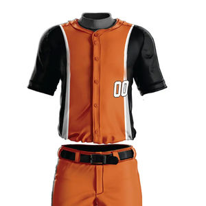 2025 uniforme de béisbol de alta calidad con logotipo personalizado uniforme de béisbol para hombres ropa deportiva personalizada uniforme de béisbol para la venta - Product Image 4