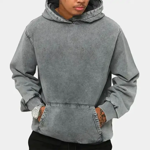 Best Price Custom Streetwear Heavyweight Vintage Acid Washed Hoodies Men Acid Wash <b>Thermal</b> <b>Hoodie</b> Manufacturers - Product Image 1