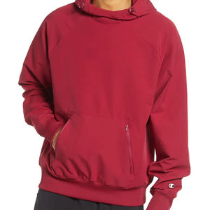 Pulls à capuche 100% coton de marque personnalisée pour hommes Vente en gros Été Tendance Coupe ajustée Extensible Respirant Séchage rapide pour l'hiver - Product Image 3