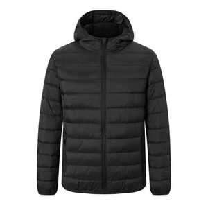 Chaqueta acolchada impermeable de poliéster con logotipo personalizado para hombre de alta calidad para invierno, gran oferta, Abrigo acolchado para exteriores con técnica lavada - Product Image 1