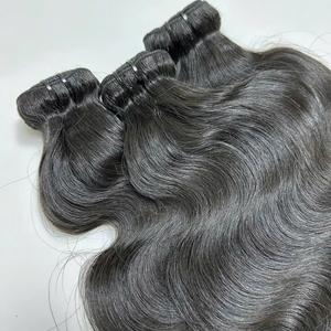 Paquets de cheveux bruts vietnamiens ondulés naturels bouclés de vague vierge - Product Image 3