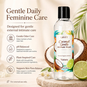 <span class=keywords><strong>Gel</strong></span> <span class=keywords><strong>Douche</strong></span> <span class=keywords><strong>Intime</strong></span> Vegan Coco Nettoyant Doux Quotidien Sans Sulfates Faible pH Soin Vaginal - Product Image 2