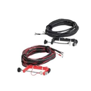 Chauvin Arnoux 200A Kelvin Cordsets avec bornes à pince (R/N) pour pinces multimètres - Product Image 1