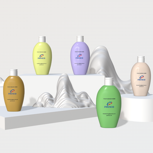 ขวดทรงกระบอก HDPE ขนาด200มล. 100มล. บรรจุภัณฑ์โลชั่น500มล. ออกแบบได้ตามต้องการแชมพู - Product Image 5