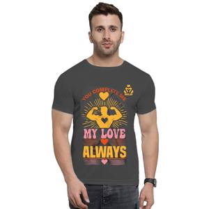 T-shirt décontracté pour homme 100 % coton, en fibres naturelles, toucher doux pour la peau, coupe intemporelle, séchage rapide, respirant, mode quotidienne - Product Image 1