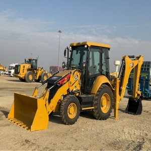 En stock : Machine de construction Caterpillar, chargeuse sur pneus d'occasion CAT 420E à vendre, état d'origine, expédition rapide - Product Image 1