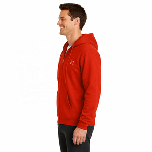 Premium Heavy 400-600GSM Oversized Hoodies Custom Cotton Fleece zip up Sweatshirts Private <b>Label</b> Clothing Factory Bulk Supply - Product Image 3