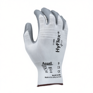 ถุงมือ Ansell HyFlex 11-800 ไซส์ 8 สีขาว/เทา EN 388 PPE หมวดที่ 2 อุปกรณ์ป้องกันสำหรับทำสวน-แพ็ค 12 ชิ้น - Product Image 3