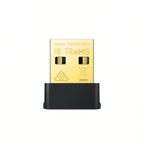 Tarjeta de red de doble banda ARCHER AC600 T600UB Nano con cable adaptador negro - Product Image 3