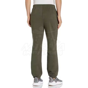 Pantalon de survêtement en molleton 100 % coton, coupe droite, léger, personnalisable avec logo, service OEM disponible, vente en ligne – Meilleures ventes - Product Image 2
