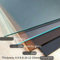 Vidrio Templado Sólido de Colores Personalizado de 3mm 4mm 6mm 8mm 10mm 12mm para Decoración de Salones