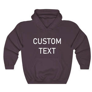 Custom Printed Winter Pullover Cotton Fleece Hoodie with Pocket Latest Design Brand New Unisex Hoodies Made in Pakistan - Product Image 3