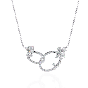 Hermoso Collar para Dama en Oro de 18k con Diamante Cultivado en Laboratorio, Accesorio Elegante - Product Image 3