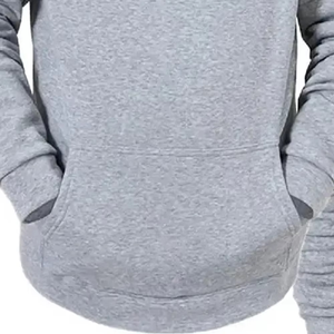 Ensemble de survêtements pour hommes, couleur unie, logo personnalisé, sweat à capuche et pantalon de jogging, tenue de sport décontractée en deux pièces - Product Image 6