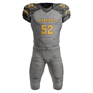 2023 gros Top qualité sublimé hommes maille personnalisée équipe de Football américain maillot cousu uniforme de Rugby - Product Image 2