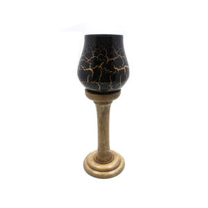 Portavelas de Metal decorativo personalizado, Color dorado para el hogar, boda, Navidad, iluminación de mesa, decoración hecha a mano a granel - Product Image 4