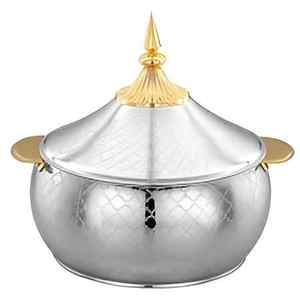 Casserole ronde en verre classique, design peint à la main, écologique, durable, pour toutes les repas et occasions - Product Image 5