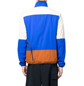 Chaqueta cortavientos impermeable profesional para exteriores para hombres, venta al por mayor, chaqueta de lluvia de nailon transpirable con bloque de Color - Product Image 2