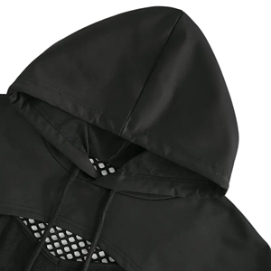 Crop tops à capuche sexy pour femmes, OEM personnalisé, tissu en maille tricotée, poids moyen-lourd, fermeture éclair sur le devant, plusieurs couleurs, taille américaine - pour - Product Image 4