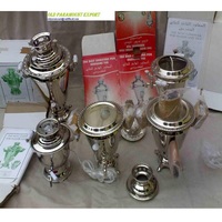 Samovar en laiton pour le thé Hadrami et le thé russe Zavarka fabriqué en inde prix de gros