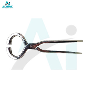 ALMAC, directo de fábrica, probadores de pezuñas clásicos plateados de acero inoxidable, construcción resistente reutilizable, dolor de pezuña de caballo preciso - Product Image 1