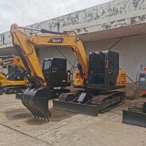 Excavatrice sur chenilles compacte SANY SY95C de 9,5 tonnes, à réponse rapide, hydraulique, pour travaux municipaux urbains - Product Image 3