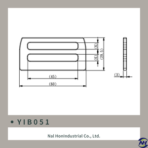 YIB051 Boucle en métal de style professionnel - Product Image 3