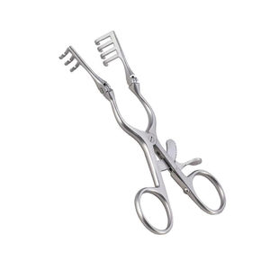 Retractor Manual Beckman más vendido, dientes con bisagras de autorretención, puntas afiladas romas, quirúrgico de acero inoxidable de Surgiright Instruments - Product Image 3