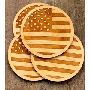 Natural <b>wooden</b> <b>coasters</b> sustainable drink <b>coasters</b> for cups mugs glasses coffee tea bar hotel restaurant use <b>wooden</b> - Product Image 3