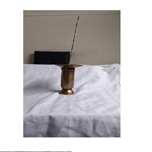 Brass Tower <b>Incense</b> <b>Stick</b> <b>Holder</b> & Ash Catcher Charcoal Burner Agbartti Stand <b>Incense</b> Stand - Product Image 4