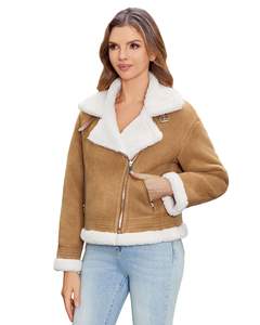Anti Wrinkle <b>Women</b> leather <b>Jacket</b> Breathable Anti-Wrinkle Waterproof Eco-Friendly Premium Quality <b>Lightweight</b> <b>women</b> <b>jacket</b> - Product Image 1
