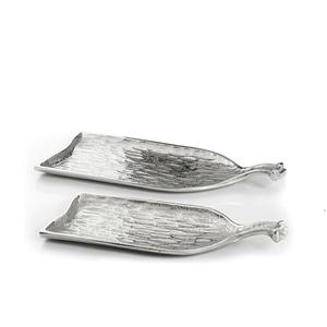 Metal Serving Tray in Gold Color Rectangle Shape Aluminum Coffee and Tea Serving Tray for <b>Restaurant</b> <b>Hotels</b> <b>Supplies</b> - Product Image 6