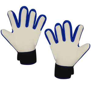 Gants de gardien de but professionnels enfants enfant gardien de but gants de football jeu d'équipe 5 doigts Protection antidérapant garçons Football gant en Latex - Product Image 6