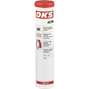 จาระบีสีขาว NSF H1 Certified OKS 476 ขนาด 400 มล. แบบตลับอเนกประสงค์สำหรับเทคโนโลยีอาหาร - Product Image 1